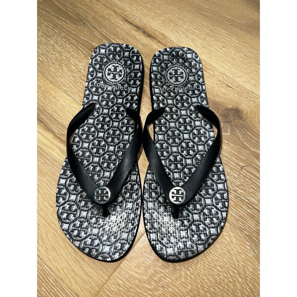 Tory Burch Flip Flops Womens Size 10 - Picture 1 of 5
